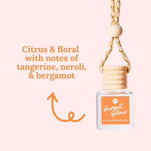 Car Essential Oil Diffusers | Sunset Glow