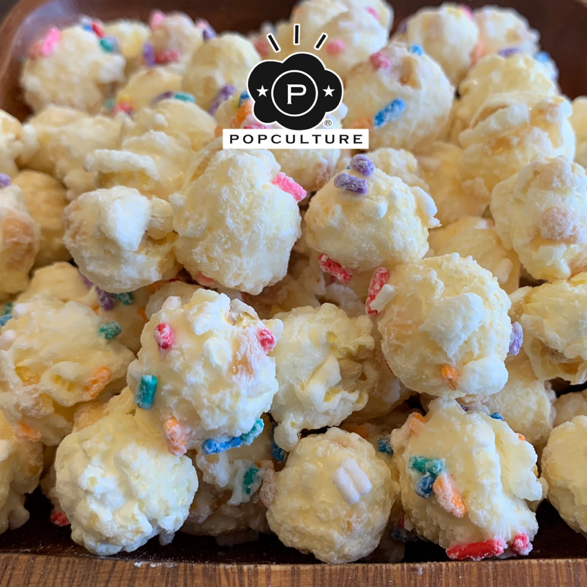 Birthday Cake Flavored Popcorn