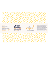 Limoncello Lemon Bath Bomb – Citrus Self Care Gift