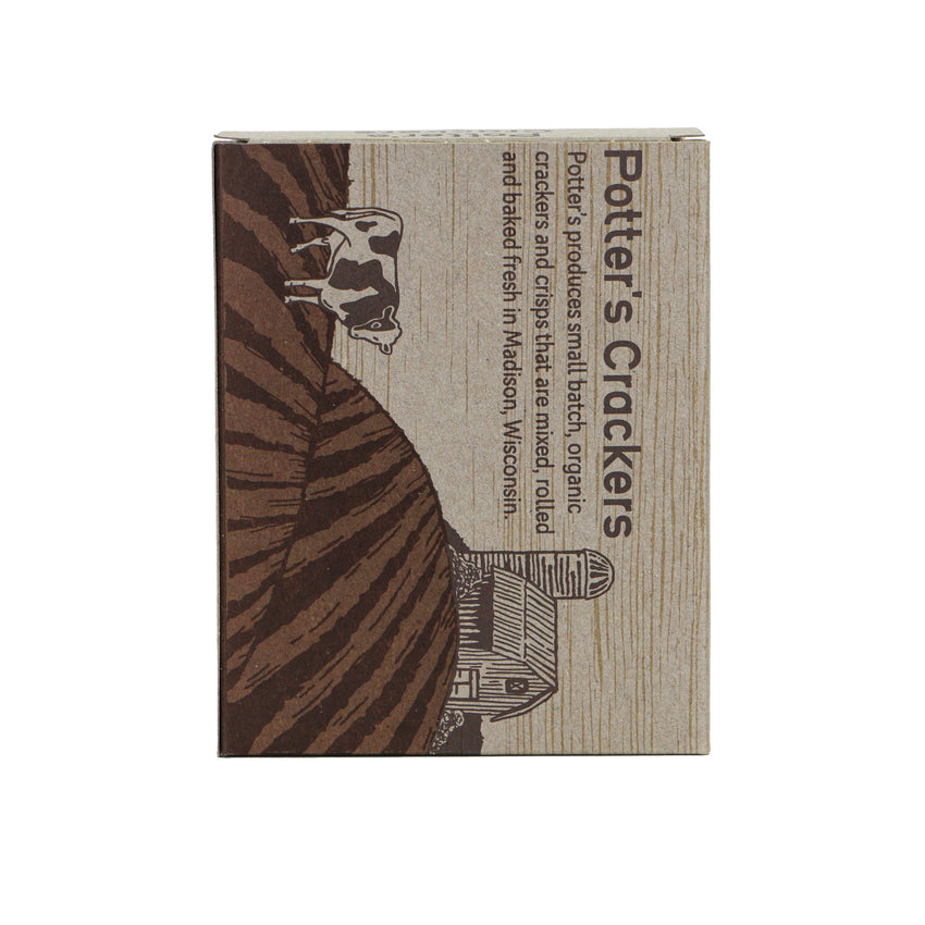 Potter's Crackers Organic Caramelized Onion Crisps