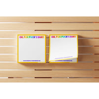 Sticky Notes Post It/For Fuck's Sake / funny, snarky, vulgar