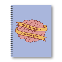 Mental Health Coloring Book | Self-Care and Emotions