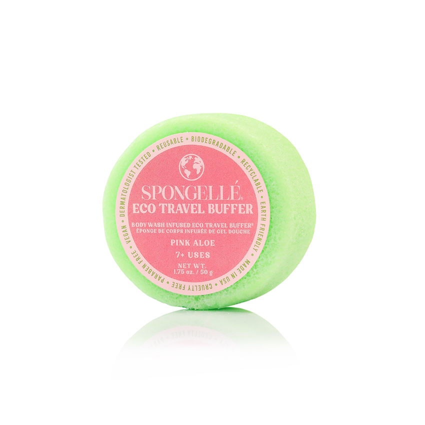 Eco Travel Buffer - Bath & Body Sponge for Travel