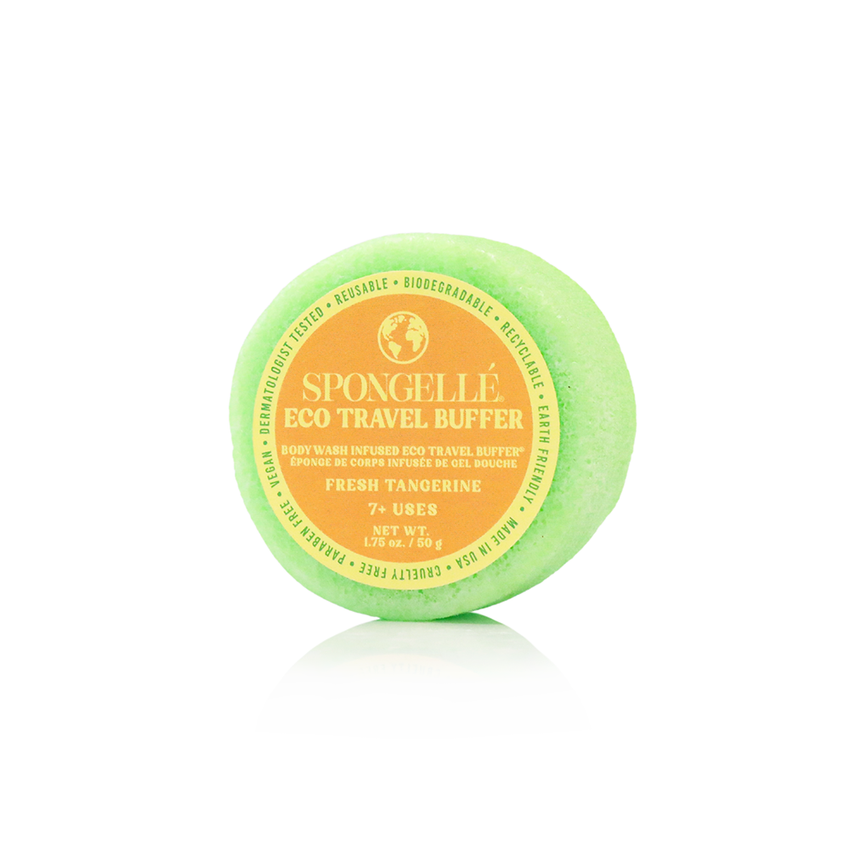 Eco Travel Buffer - Bath & Body Sponge for Travel