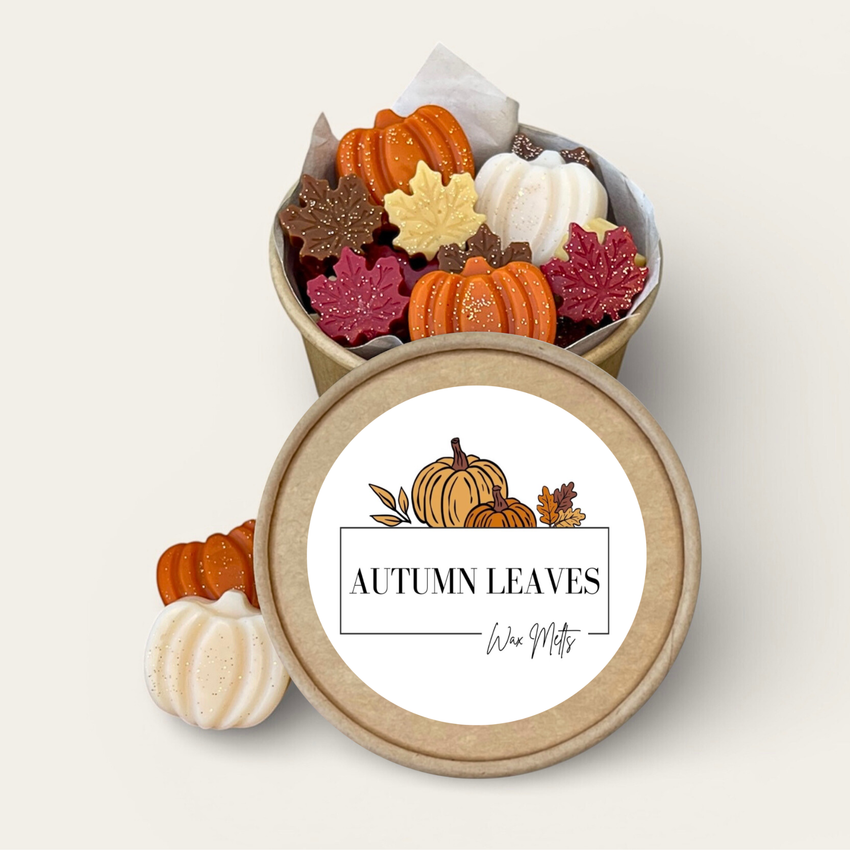 Autumn Leaves Soy Wax Melts 2.5oz Jar Handmade