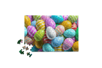 Easter Eggs -  Mini Jigsaw Puzzle Unique Basket Gift