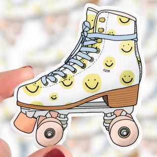 Roller Skate Decal Sticker