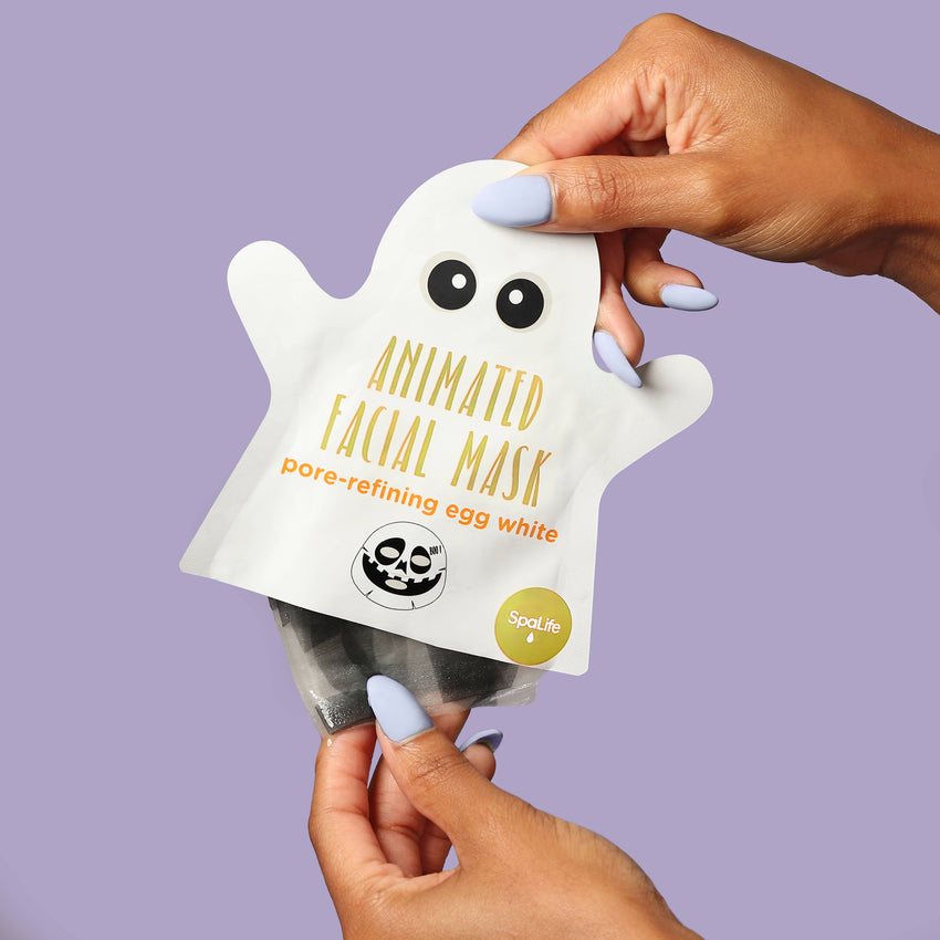 Boo Basket Gift | Pore-Refining Facial Mask Halloween Animated Ghost Mask