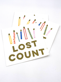 Funny Cocktail Napkins | Lost Count - 20ct