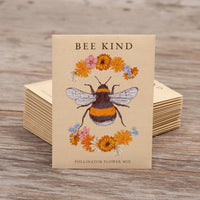 For the Garden | Seed Packets Bee Kind - Pollinator Wildflower Mix Seed Packets