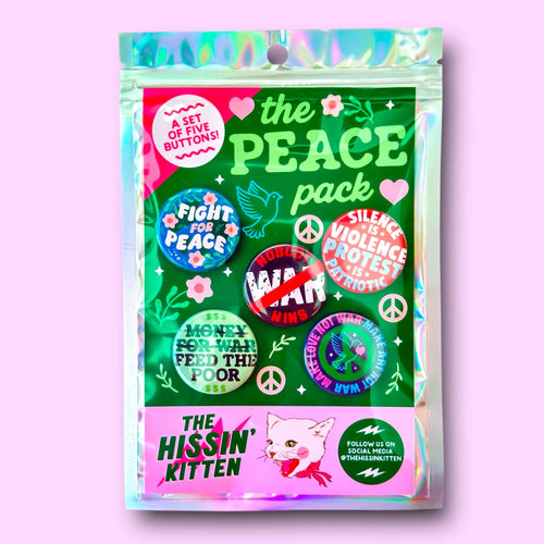 The Peace Pack - 5 Buttons!