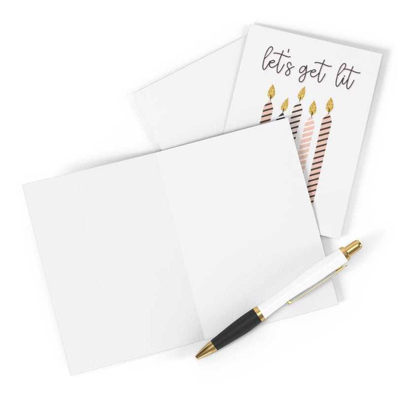 Lit Funny Birthday Card for Her Greeting Cards for Women