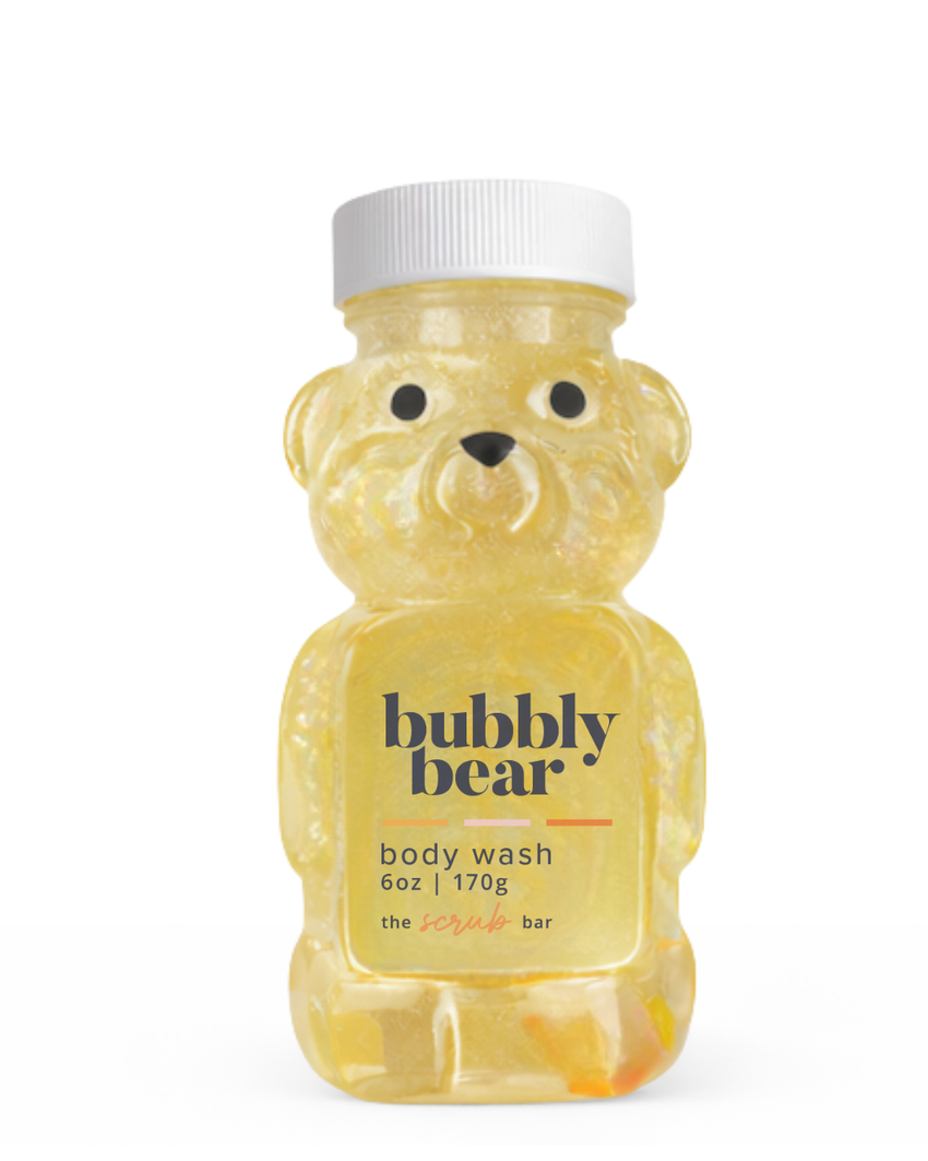 Pineapple Pop Body Wash Bear Bottle + Surprise Toy