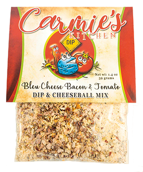 Easy Bleu Cheese Bacon & Tomato Dip Mix - Makes a great dressing, too!