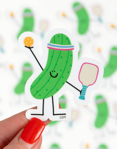 Pickle Pickleball Decal Sticker