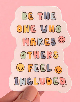 Be The One Decal Sticker