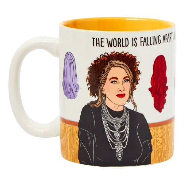 Moira The World is Falling Apart Coffee Mug