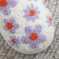 Lavender Lilac Plush Slippers - Great gift for her or teens!