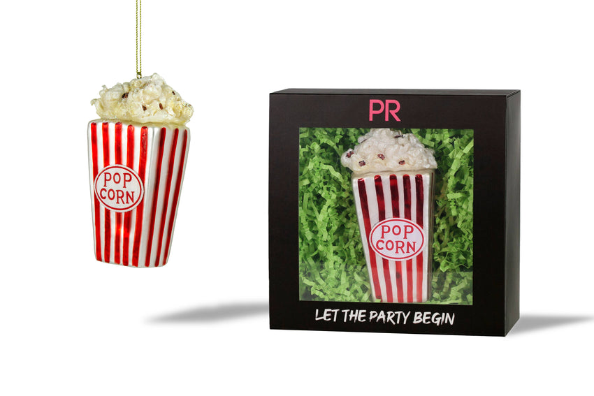 Party Rock | Popcorn Glass Ornament