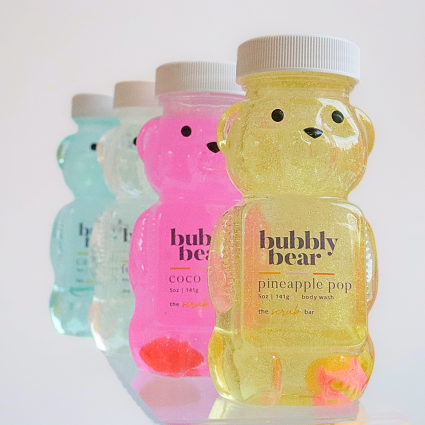 Candy Cloud Body Wash- Bear Bottle + Surprise Toy