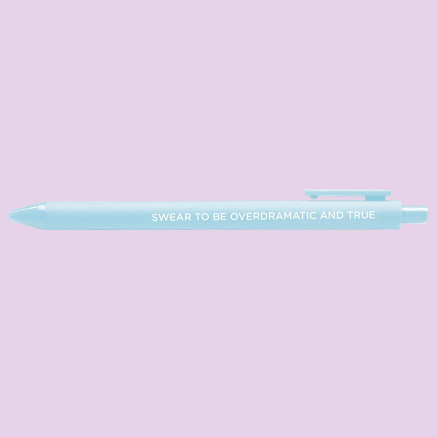 Swear to be overdramatic and true jotter gel pen