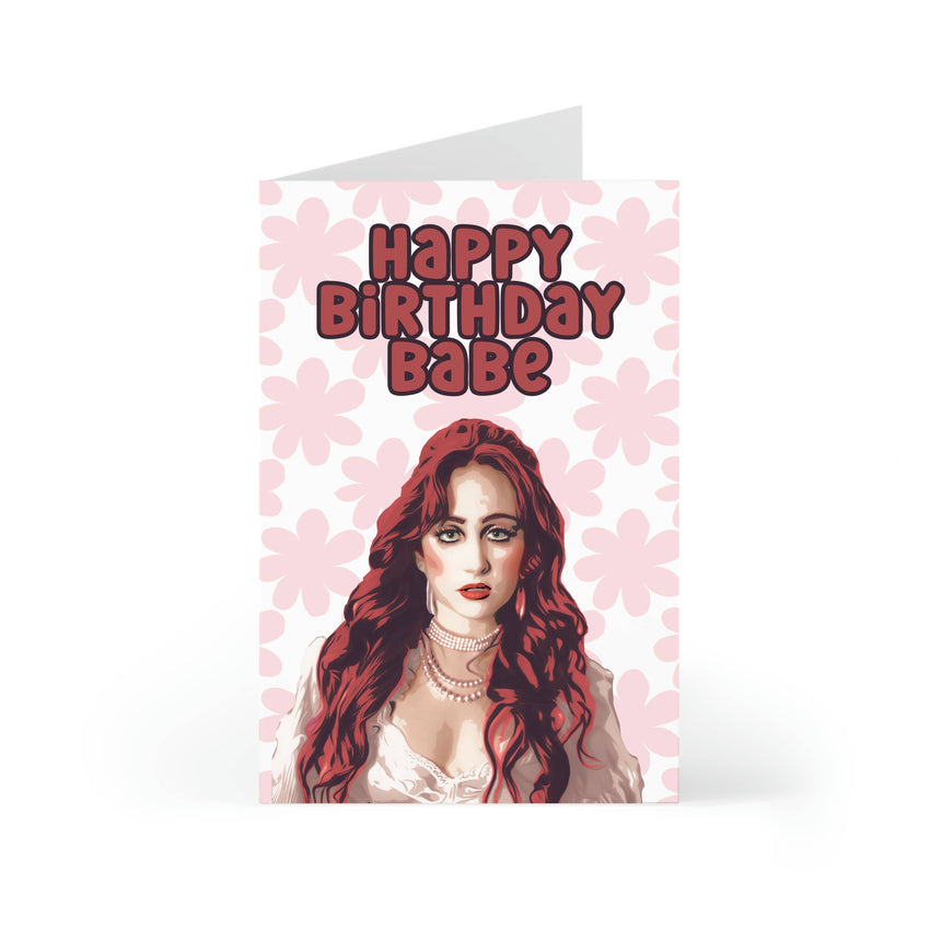 Fun Birthday Card | Chappell Happy Birthday Babe Card