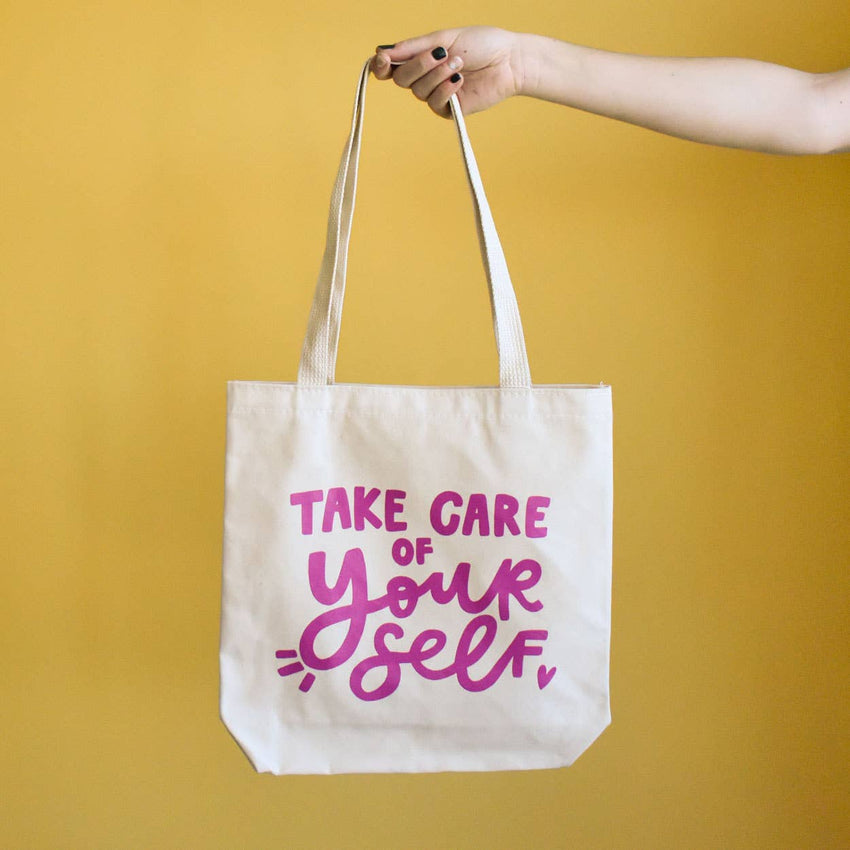 Take Care Of Yourself Canvas Tote Bag