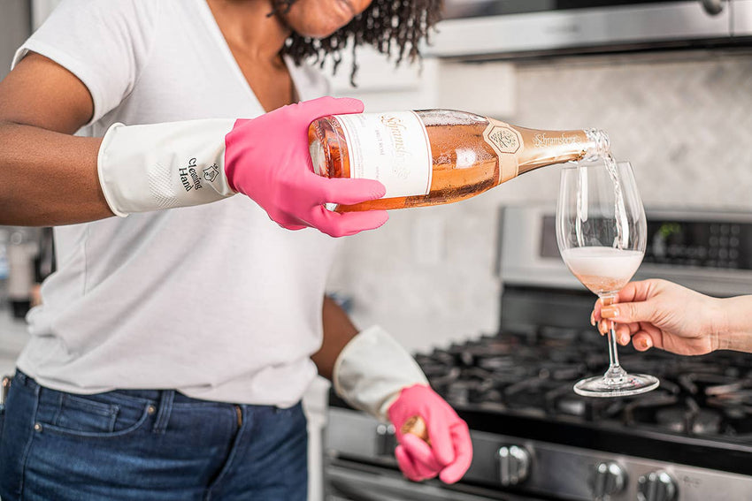 Reusable Cleaning Gloves - Pink