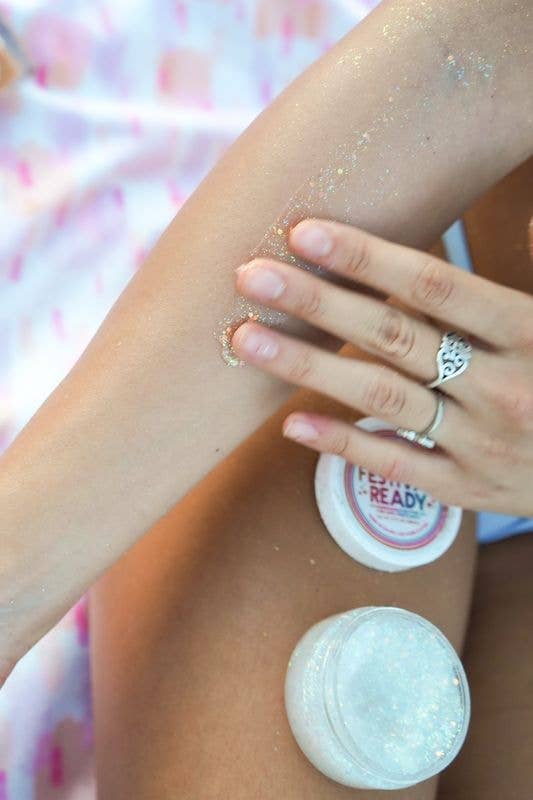 Festival Ready Glitter Gel - Silver Glitter