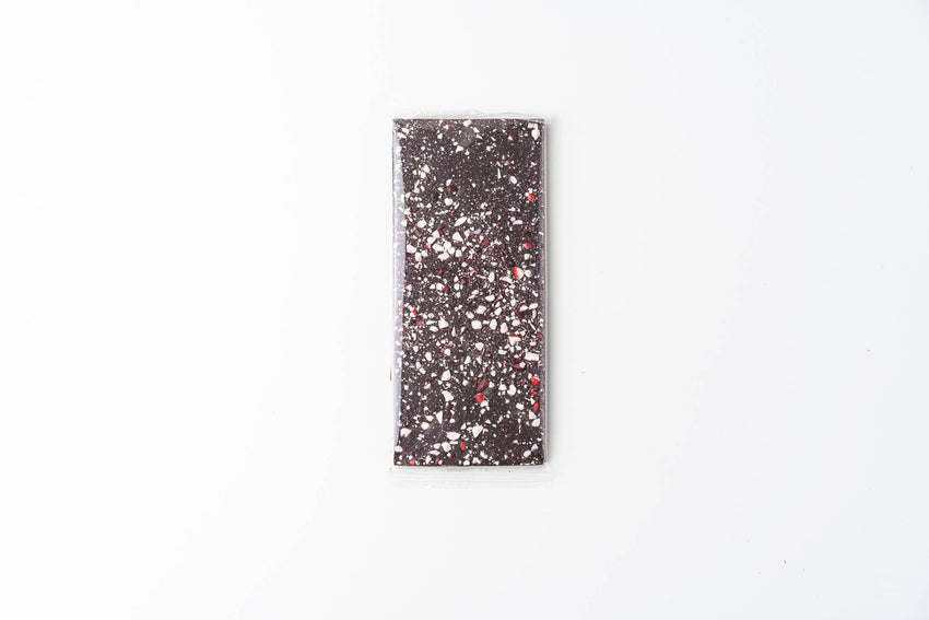 Peppermint Bark Dark Chocolate Bar