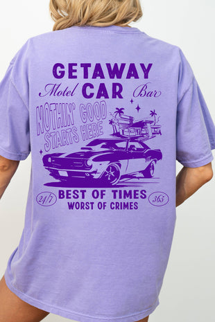 GETAWAY CAR t-shirt