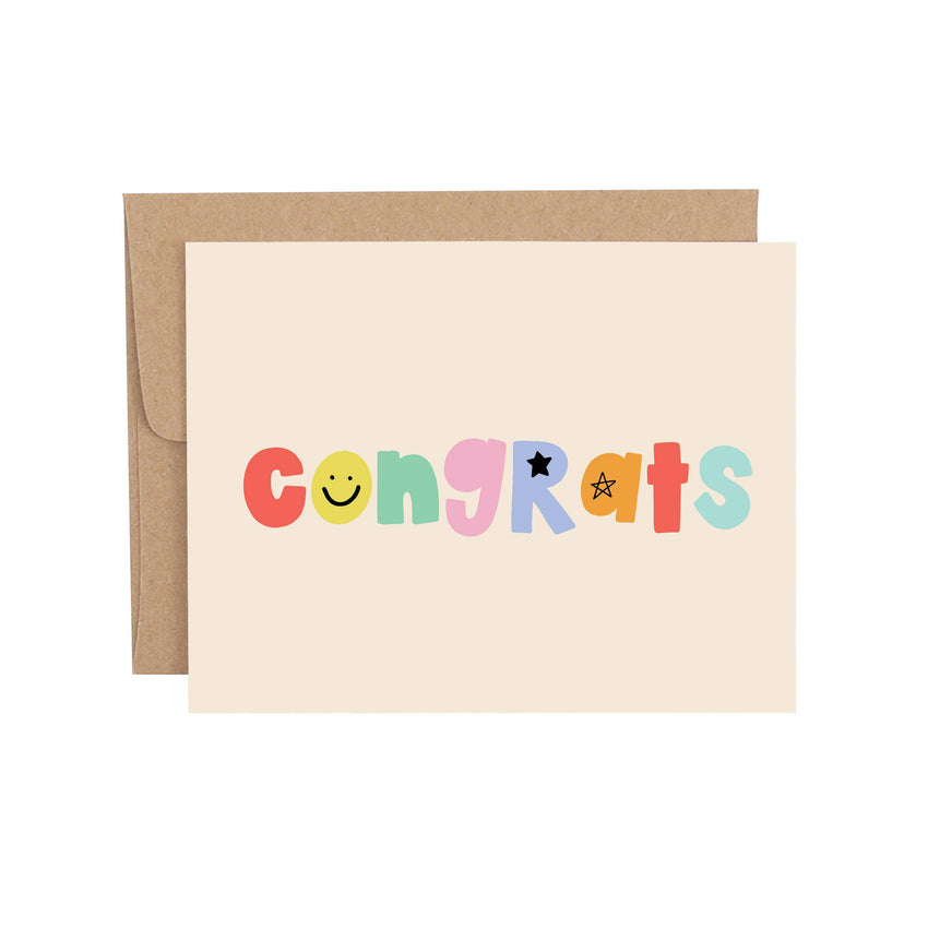 Happy Congratulations Greeting Card