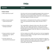 Mini Wildflower Seed Box – Flowers For You Gift Set (4)