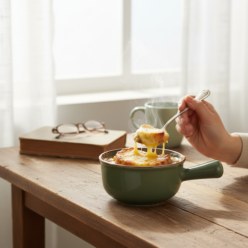 Vikko - Alpine, Serving Soup or Stew Bowl, Green, 26 oz