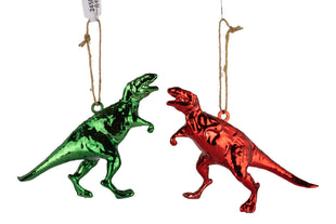 Retro Dinosaur Ornament