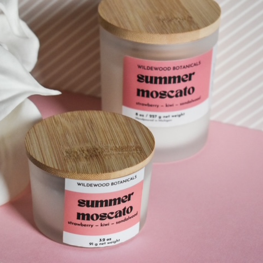 Summer Moscato Soy Candle