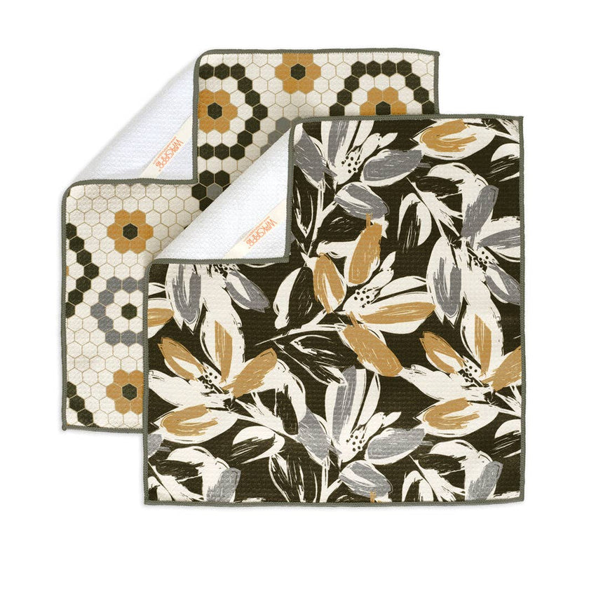 Leaf Tiles All Purpose Microfiber Towel Set
