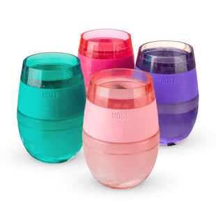 Wine FREEZE™ Cooling Cups - Fun Stemless Wine Glasses