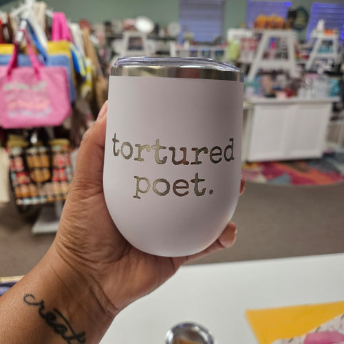 Who's Afraid of Little Old Me - Tortured Poet - Stemless Wine - TTPD -Taylor Swift Cups