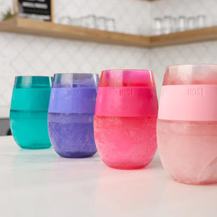 Wine FREEZE™ Cooling Cups - Fun Stemless Wine Glasses