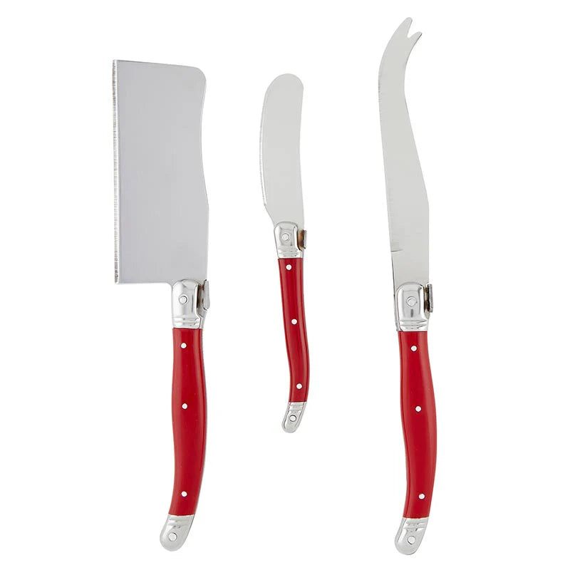 Fa La La Hostess Gift - Red Charcuterie Knives