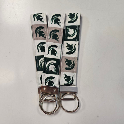 Michigan School Keychain Fob