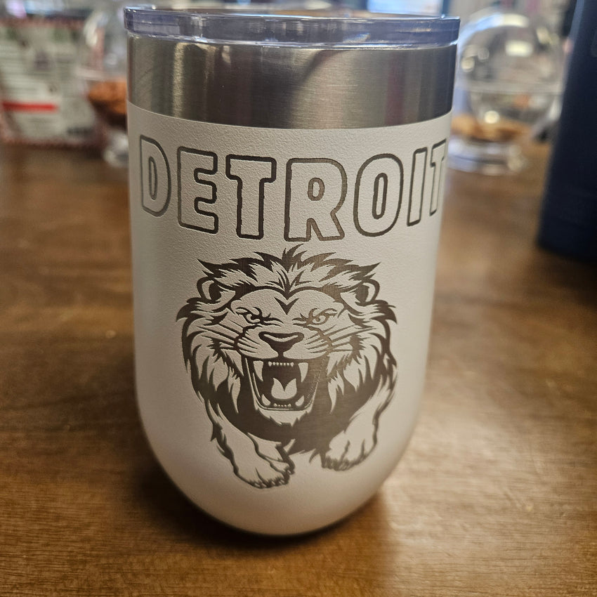 Detroit Stainless Cup - Lions Inspired