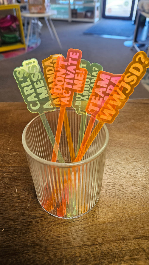 Bravo Summer House Inspired Drink Stir Sticks
