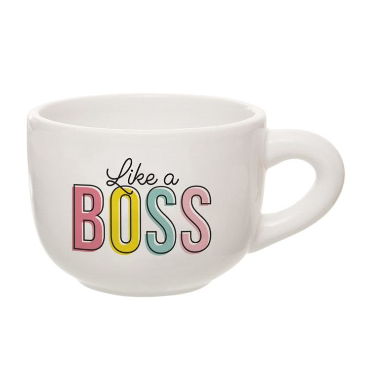 Like A BOSS Cappuccino Large Mug