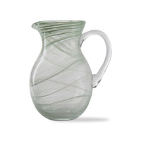 Green Swirl Serving Pitcher - Great Sangria Pitcher!