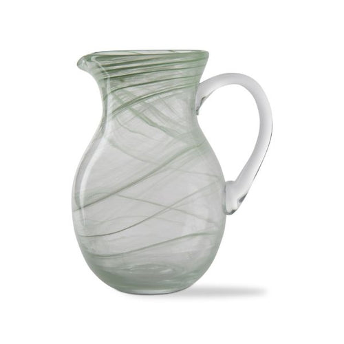 Green Swirl Serving Pitcher - Great Sangria Pitcher!