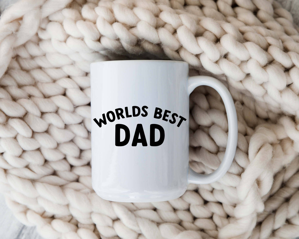 15 oz Worlds Best Dad Ceramic Coffee Mug