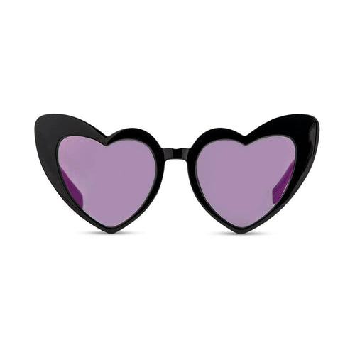 SALE! Women’s Bachelorette Party Sunglasses - Black Heart Shape