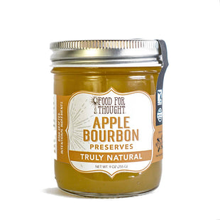 Truly Natural Apple Bourbon Preserves - Made in Michigan